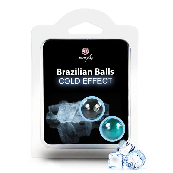 SET 2 BRAZILIAN BALLS COLD EFFECT