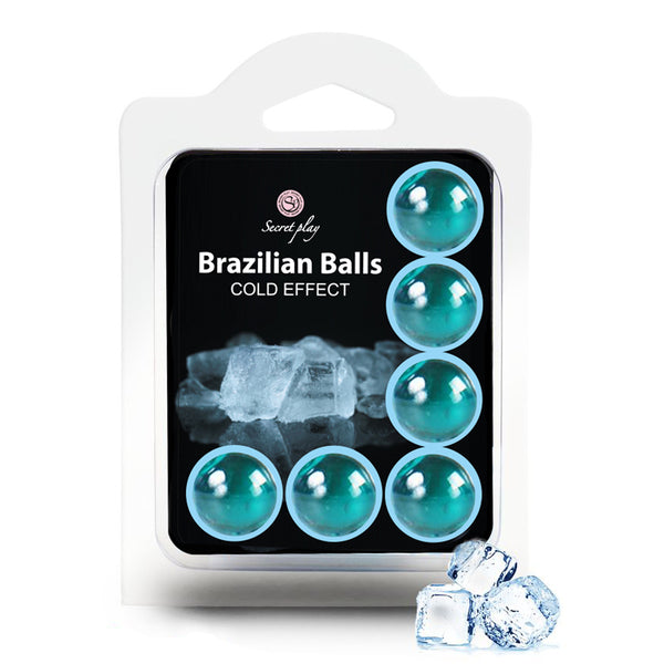 SET 6 BRAZILIAN BALLS COLD EFFECT