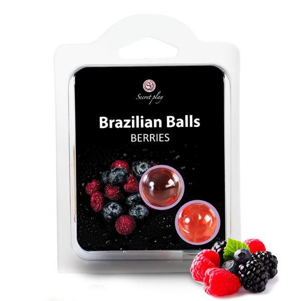 SET 2 BRAZILIAANSE BALLEN BESSEN