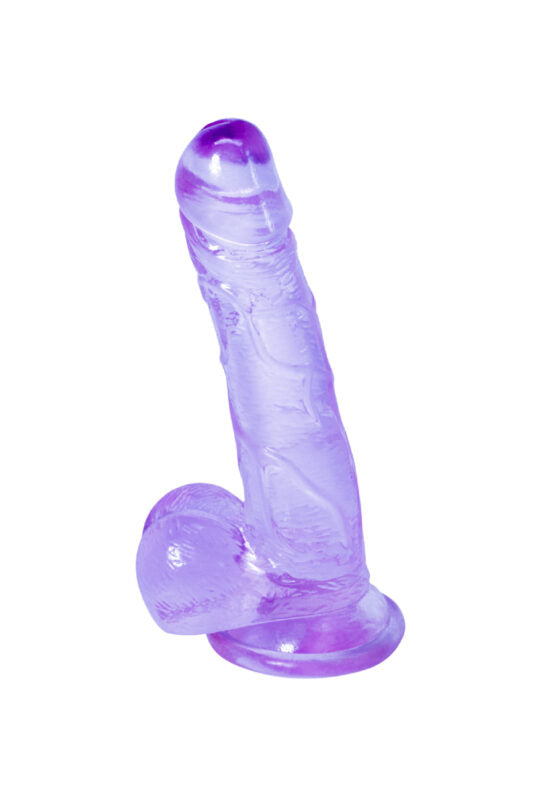 Transparante dildo Intergalactic Oxygen Paars