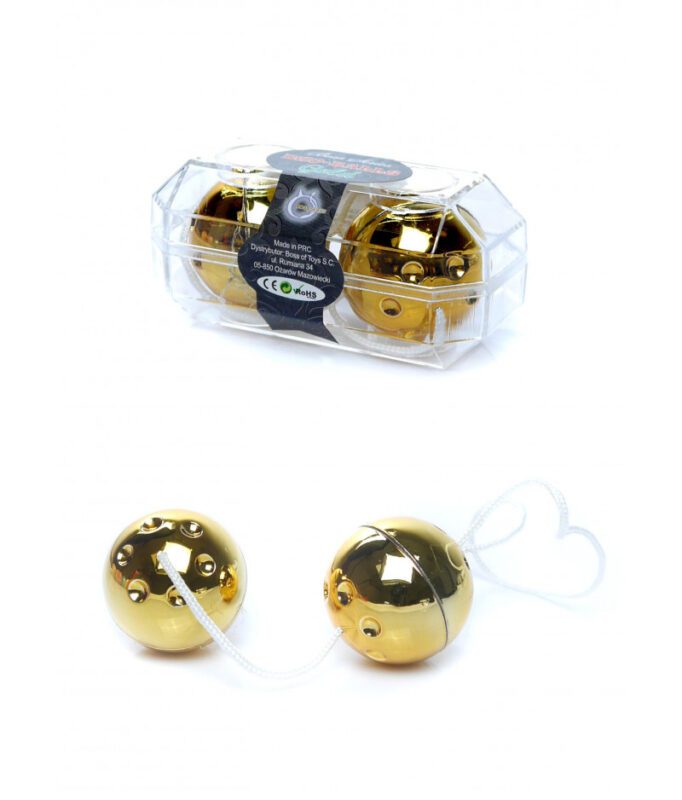 Vagina balletjes -Duo-Balls - Goud