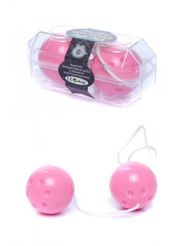 Vagina balletjes - Duo-Balls Ligt roze