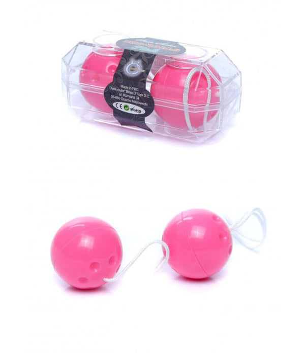 Vagina balletjes -Duo-Balls roze