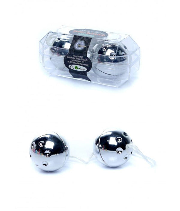 Vagina balletjes -Duo-Balls Silver