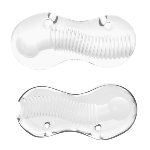 Me You Us Wave Sucker Stroker Male Masturbator Transparant