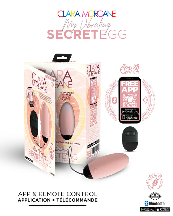Mijn Trillende Geheime EGG Roze - App-gestuurd