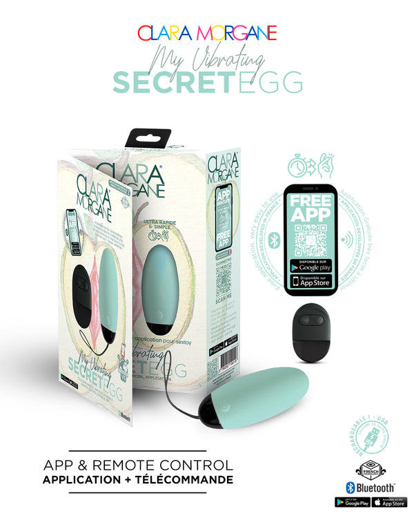 Mijn vibrerende geheim EGG Turquoise - App-gestuurd