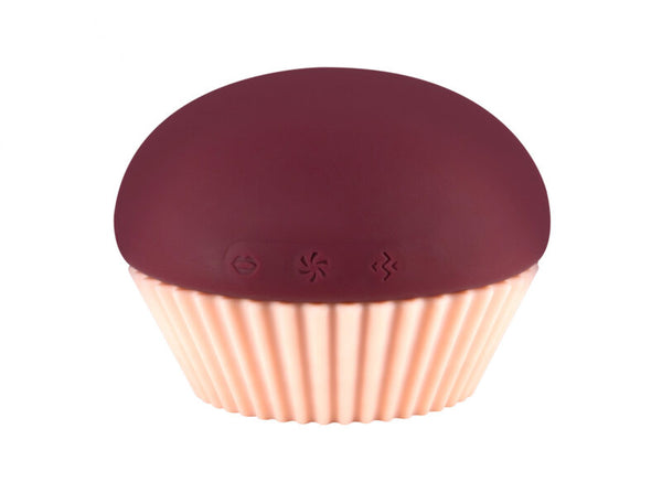 Vacuüm-golf vibrerende kersencupcake