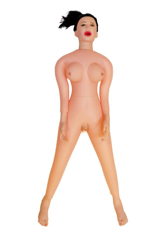 Opblaas pop - Sexpop - ANGELINA 3D Pop - Met vibratie