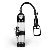Penispomp - Powerpump MASTER Vibrerend - Zwart&Clear
