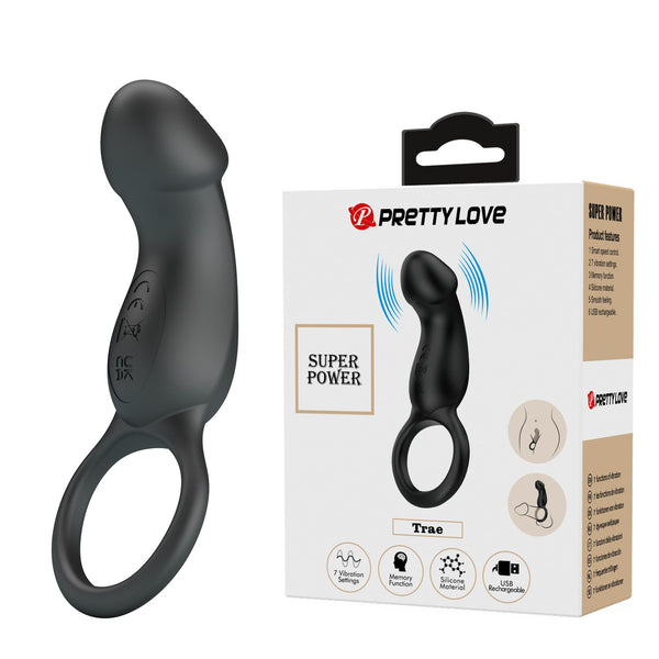 PRETTY LOVE - Trae zwart, 7 trilfuncties Geheugenfunctie - USB
