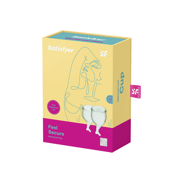 Satisfyer - Feel secure Menstrual Cup - Lichtgroen