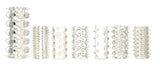 Me you Us Sensual Seven TextuRood Sleeves Transparant Small