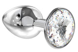 Diamond - Anale Buttplug - Transparant Sparkle