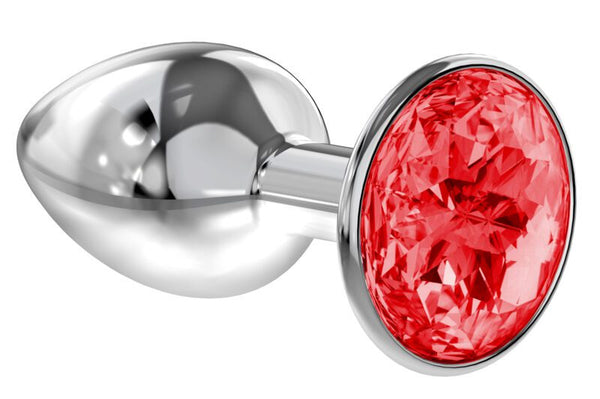 Diamond - Anale Buttplug - Rood Klein
