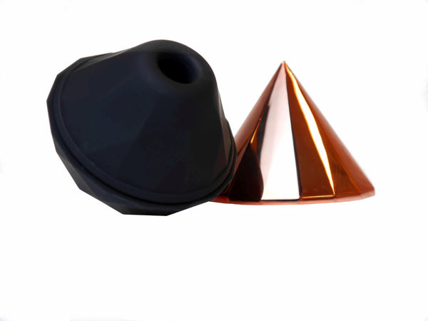 Stimulator - Diamond Air Massager USB 7 Functie Rood Goud