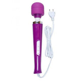 Magic-  Massager Wand met stekker - 110-240V - Zwart - 10 Function - Paars
