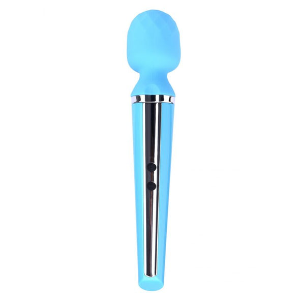 Magic  -Massager Wand-  USB Oplaadbaar- Blauw - 10 Functies