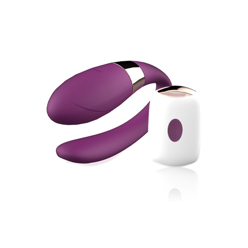 V-Vibe - Black -  USB oplaadbaar - - Paars