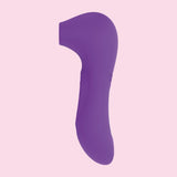 Siliconen Clitorale Zuigvibrator - Paars