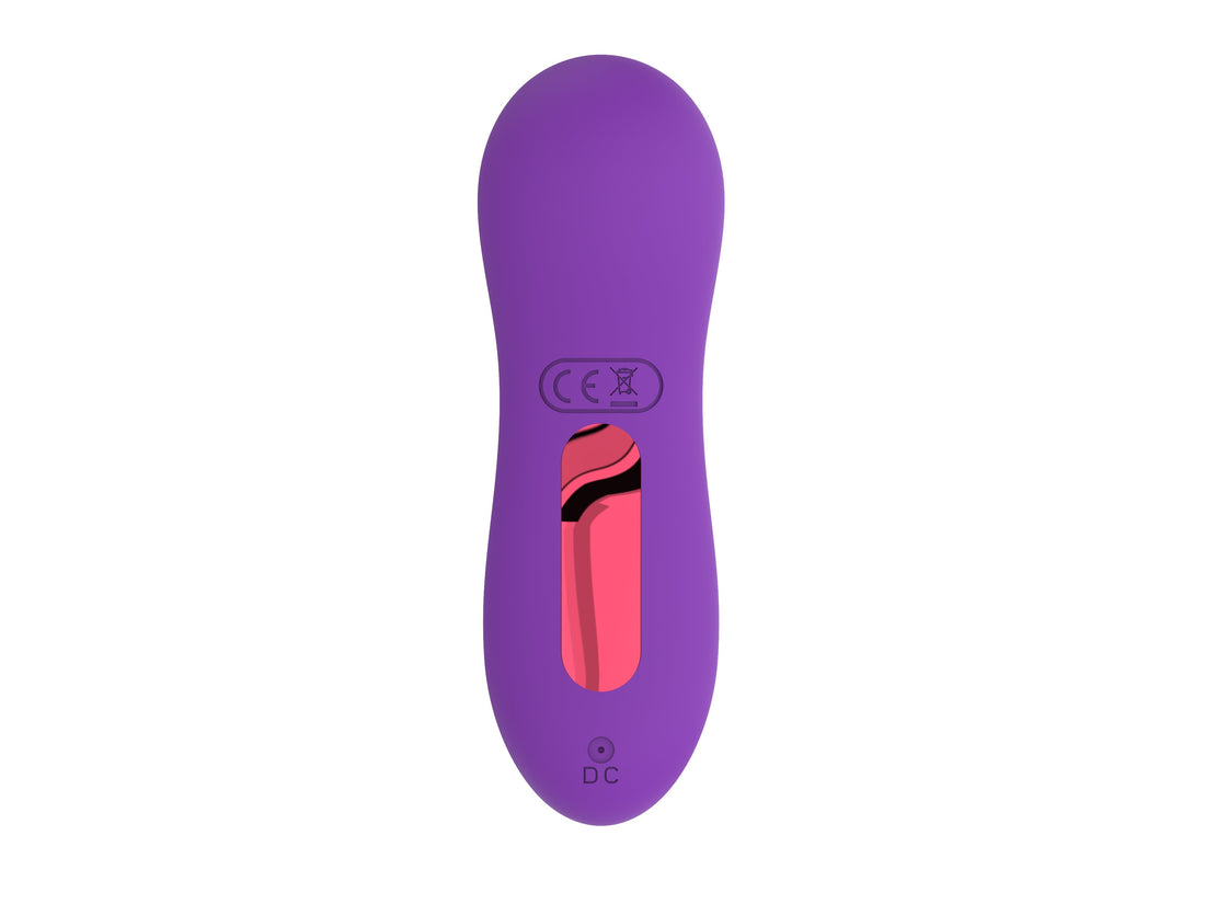 Siliconen Clitorale Zuigvibrator - Paars