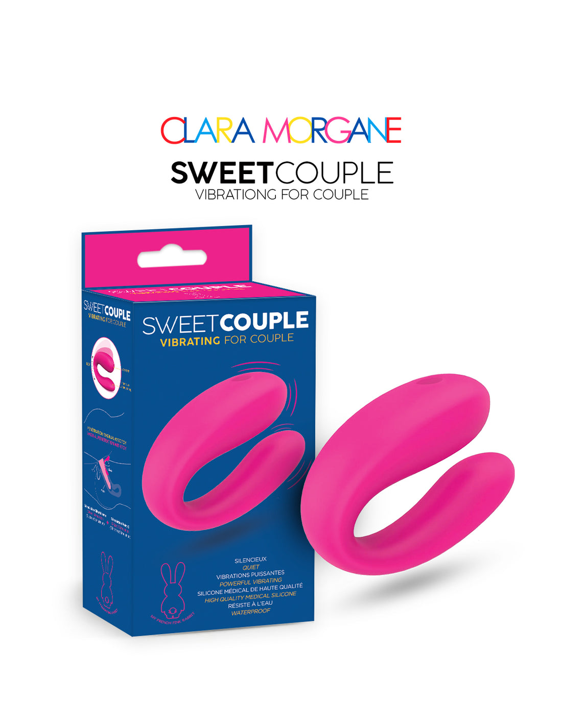 ZOET ROZE KOPPELTJE (BLAUWE DOOS)