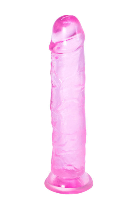 Transparante dildo Intergalactic Distortion Roze