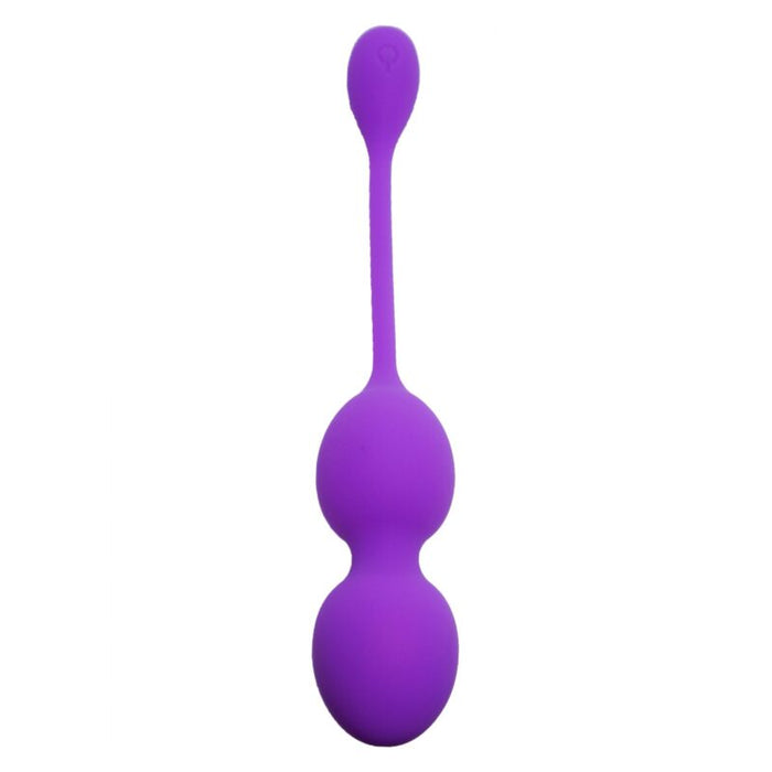 Vagina Balletjes - Vibrerende -  met Afstands bediening - 80g - paars