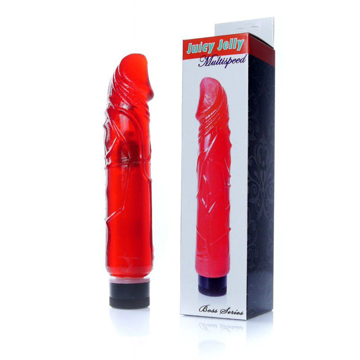 Vibrator-Juicy Jelly - Multispeed - Dildo