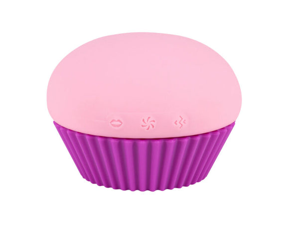 Vacuüm-golf vibrerende magische cupcake