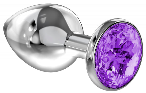 Vergrote Anale Plug Diamond Purple Sparkle XL