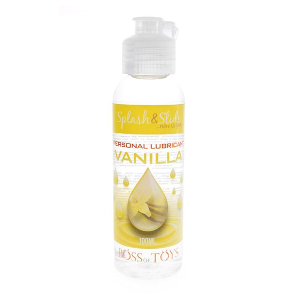 Glijmiddel-Vanille Smaak - Boss of Toys 100 ml.