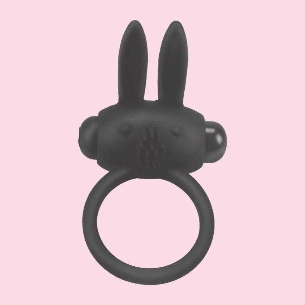 New York Black - Vibrating Penis Ring