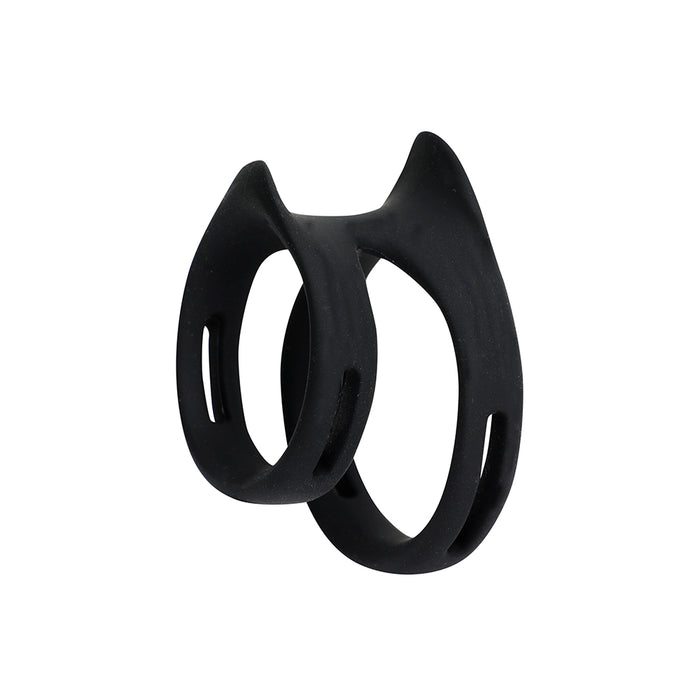 Dubbele Cockring - Zwart