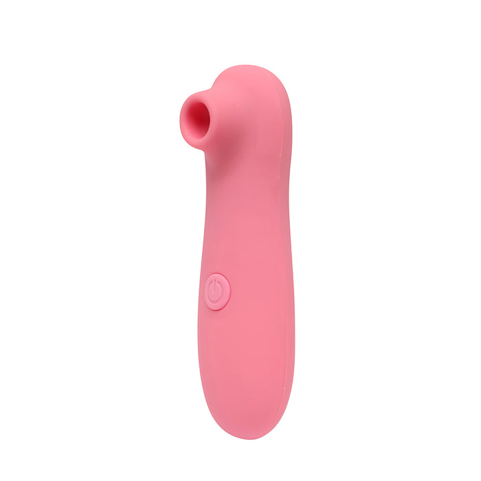 Zuigvibrator op Batterijen - Lichtroze