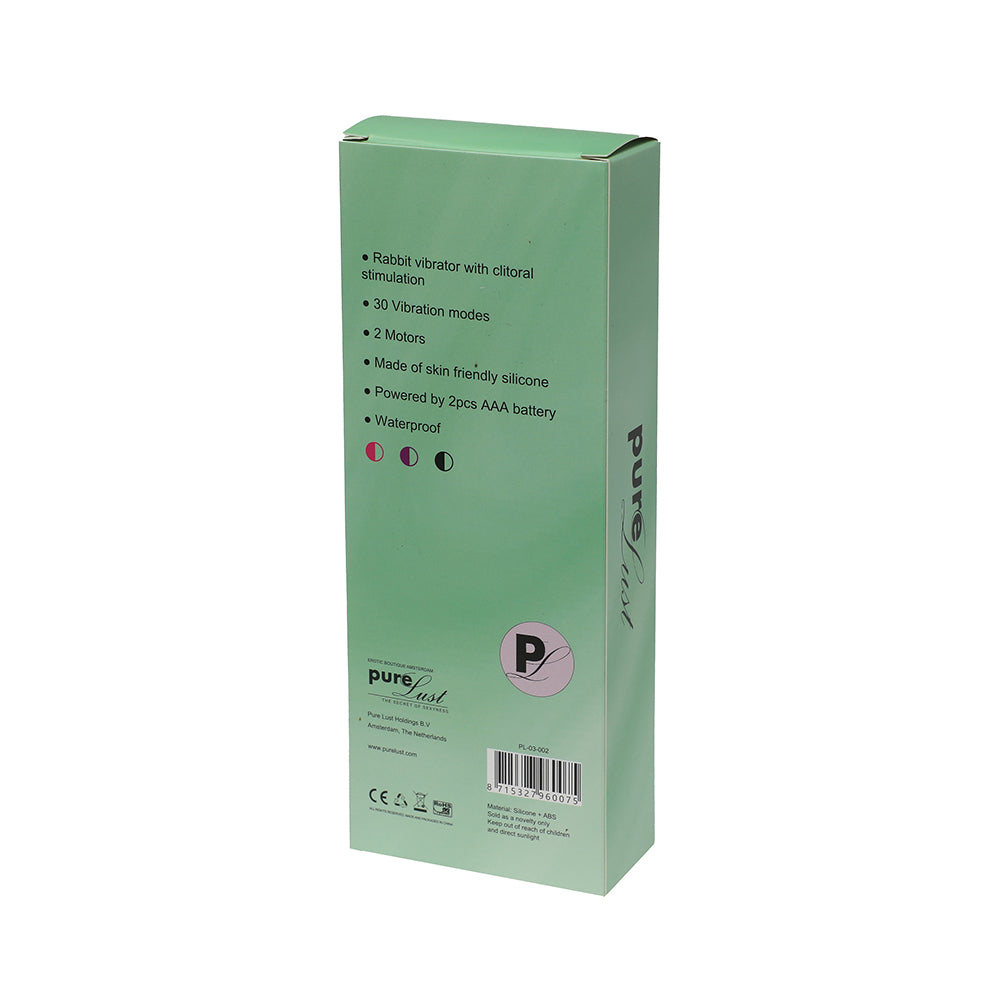 Rabbit Battery Vibrator - Roze