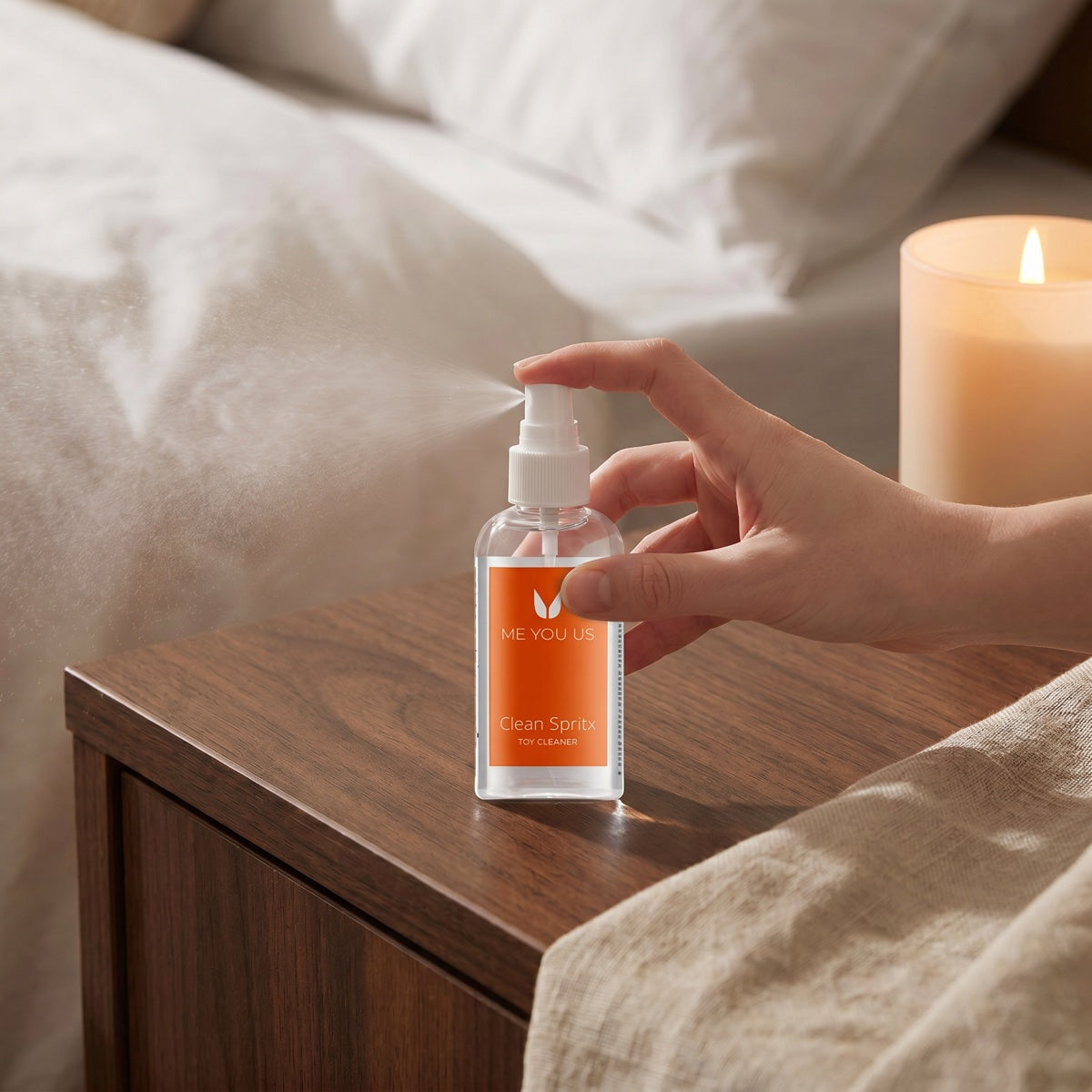 Me You Us Spritz Toy Cleaner Speeltjes Reiniger Transparant 150ml