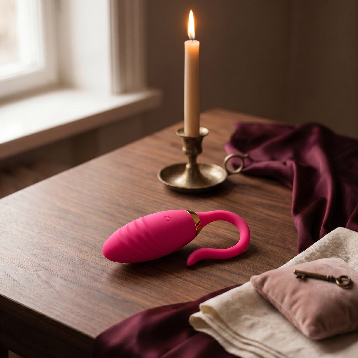 App-bediening Draagbare Vibrator - Roze